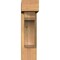 Ekena Millwork Legacy Block Smooth Bracket w/ Offset Brace, Western Red Cedar, 5 1/2"W x 16"D x 20"H BKT0604X16X20LEC05SWR - alternate 4